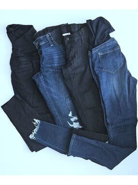 Maternity Skinny Jeans Lot 2 / 27 Trendy Isabel 1822 Denim